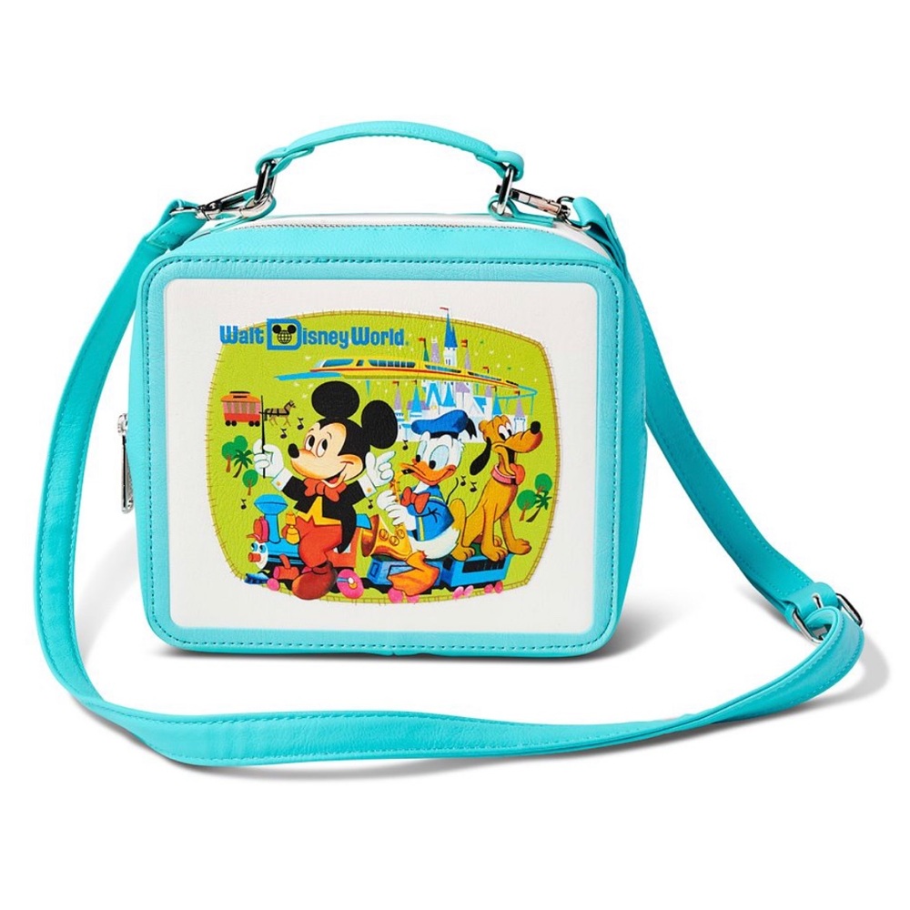 Disney Parks Loungefly Crossbody 50th Anniversary Vault Collection Lunchbox Bag